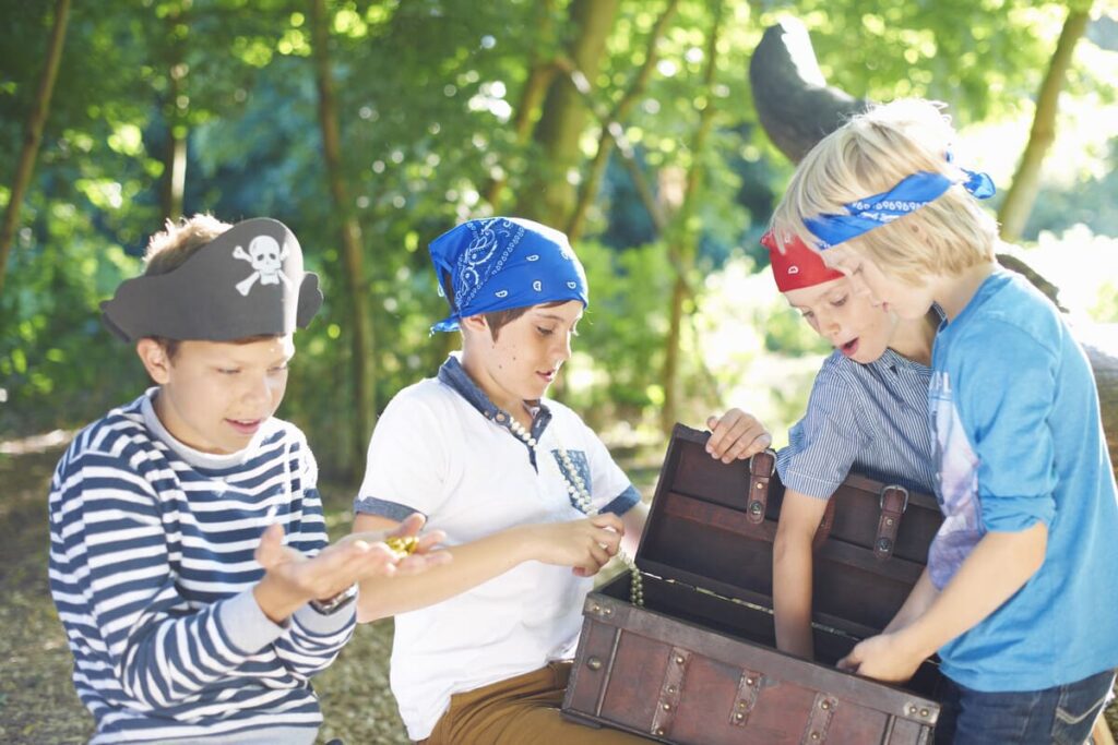 Juegos para campamentos de verano: Búsqueda del tesoro